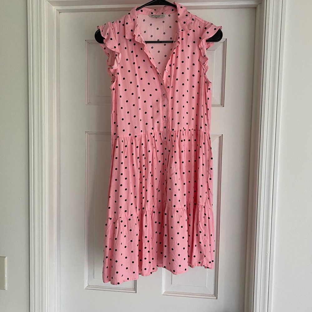 Pink sun dress